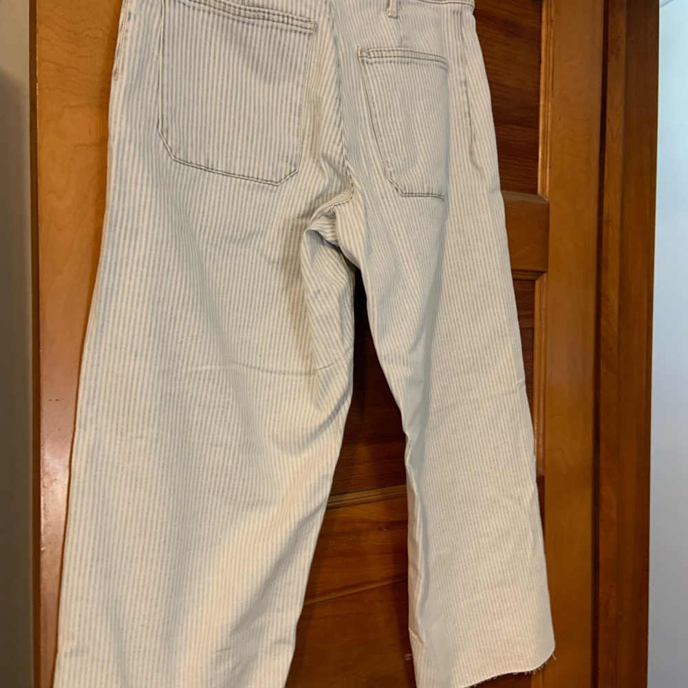 Lucky Brand Striped High Rise Wide Leg - Picture 3 of 4